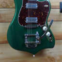 New Fender® Parallel Universe Vol II Maverick Dorado Mystic Pine Green w/Case