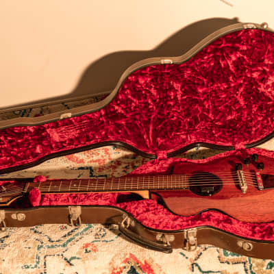 Rick Turner Rick Turner Model 1-C-LB Owned and Used by Lindsey Buckingham with Art Work Burgundy image 12