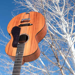 Wide Sky Guitars: PL1, a Gibson L1 replica, 2018 Antique Natural image 5