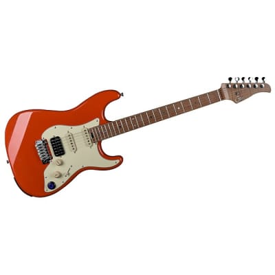 MOOER GTRS P801 RD Guitars Professional 801 Intelligent E-Gitarre, fiesta red