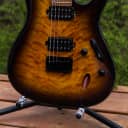 Ibanez S621 2019 Dragon Eye Burst quilted maple top mint open box