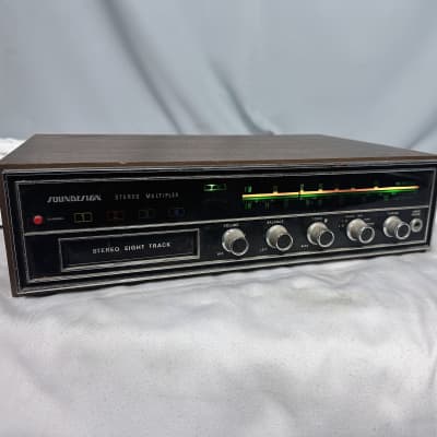 Vintage SOUNDESIGN 4488 Multiplex AM FM AFC MPX Stereo RECEIVER 8 TRACK PLAYER image 8