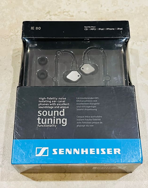 Sennheiser IE80S In-Ear Headphones 2017 - Present - Black