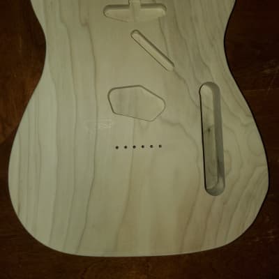 Telecaster Body | One Piece Poplar | CNC Made In Texas image 1