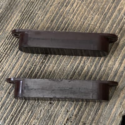 Fender Musicmaster Duo Sonic Mustang pickup covers Brown 1959 1960 1961 1962 1963 1964 Pre CBS image 4