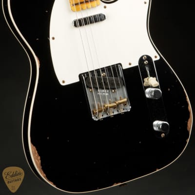 Fender Custom Shop 59 Telecaster Custom Relic - Aged Black image 6