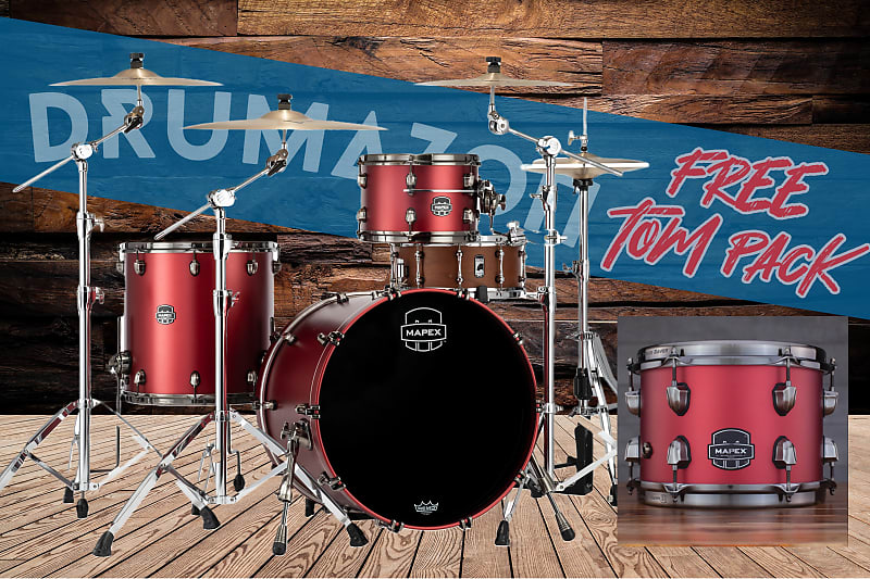 MAPEX SATURN EVOLUTION HYBRID BIRCH / MAPLE / WALNUT 3 Reverb UK