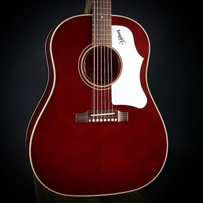 Gibson 60’s J-45 Original Fixed Bridge - Wine Red image 2