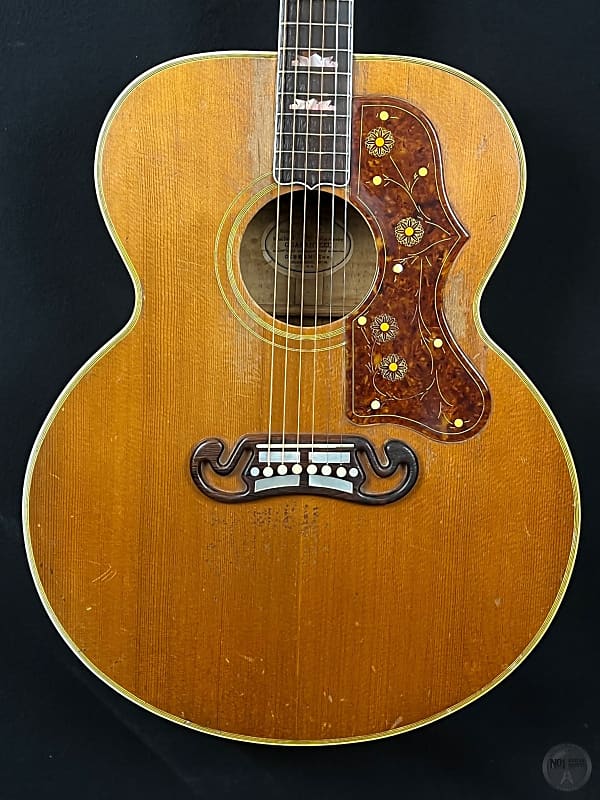 Gibson J-200 from 1953/54 in natural finish with non