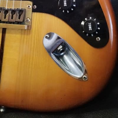Rare Vintage 1970s El Maya (Bambu Suntech Sigma) Fender Stratocaster Killer - Neck Thru - Chushin Gakki Masterbuilt - alembic Style image 24