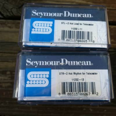 Seymour Duncan stl-2 Hot Lead & str-2 Hot Rhythm for Tele Telecaster Pickup Set image 3