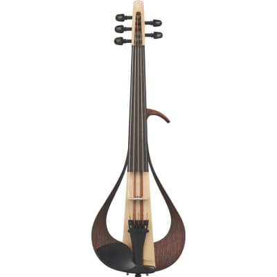 Yamaha EV-204 Silent Electric Violin with HSC and Bow | Reverb