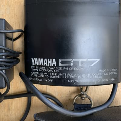 Yamaha BT-7 midi interface/power supply for Yamaha WX series image 2