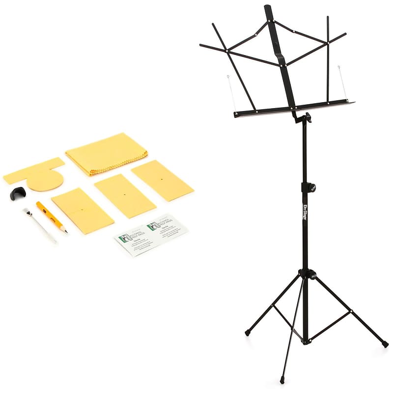 Superslick FLCK1 Flute Care Kit and Music Stand Reverb