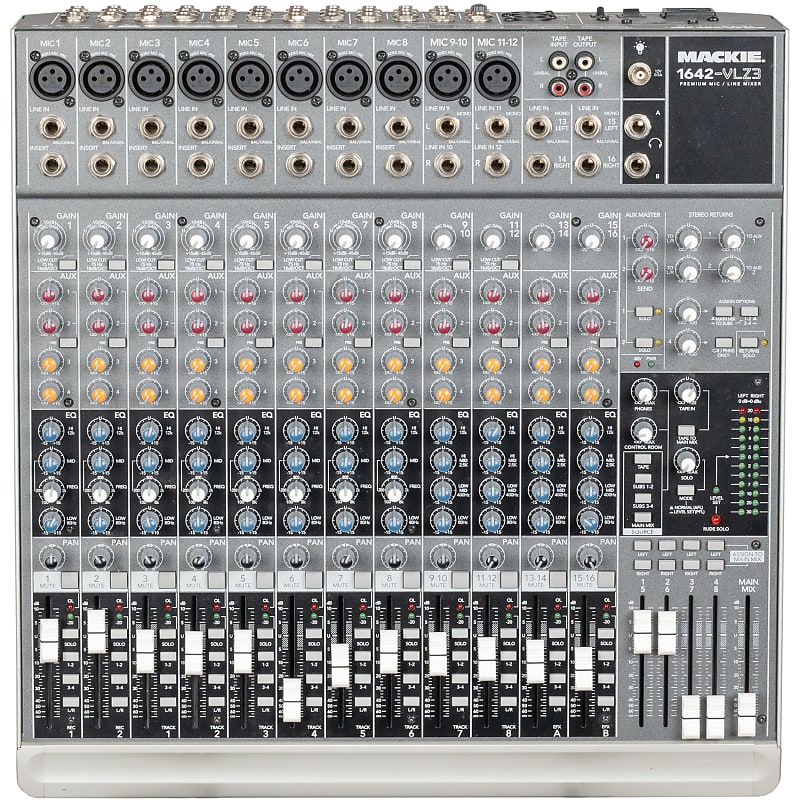 Mackie 1642-VLZ3 16-Channel Mic / Line Mixer | Reverb