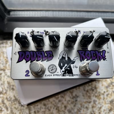 Zvex Double Rock Vexter Dual Distortion Pedal