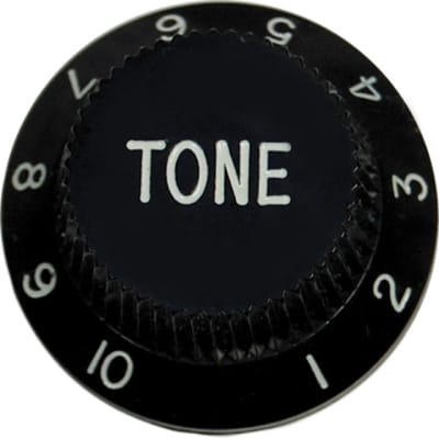 Fender Strat Tone Knob (Black) for sale