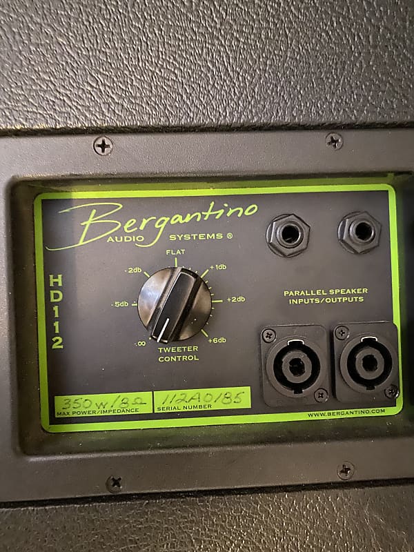 Bergantino HD112 350-Watt 1x12" 8 Ohm Bass Cab | Reverb