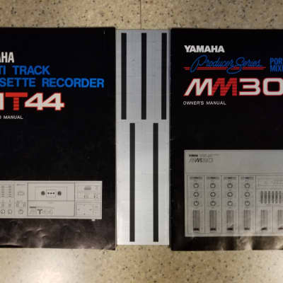 Yamaha MT44 & MM30 Multi-Track Cassette Studio image 11