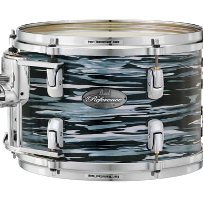Pearl Music City Custom 10"x8" Reference Series Tom CLASSIC BLACK OYSTER RF1008T/C495 image 1
