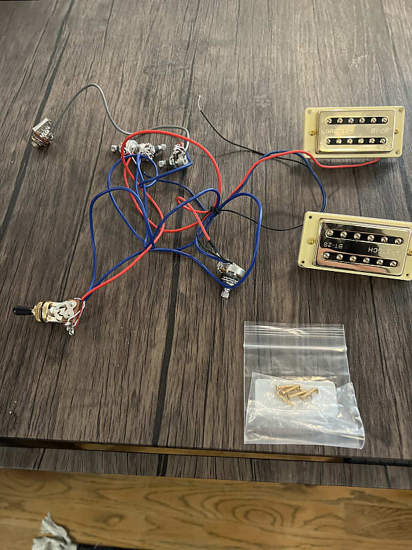 Gretsch Broad’Trons with wiring harness 2020 Gold Reverb