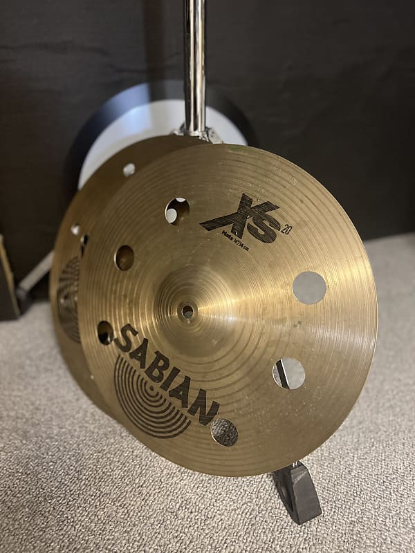 Sabian 14" XS20 Medium Hi-Hat Cymbals (Pair) 2003 - 2015 - Natural image 1