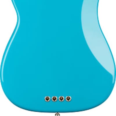 Fender American Professional II Precision Bass. Maple Fingerboard, Miami Blue image 3