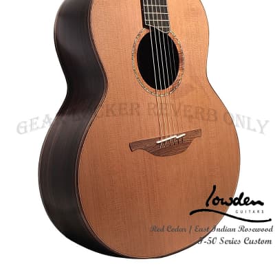 Lowden F-50 custom Master Grade Red cedar & East Indian rosewood guitar image 5