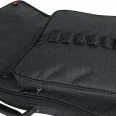 Gator Transit Series Electric Guitar Gig Bag with Charcoal Black Exterior image 2
