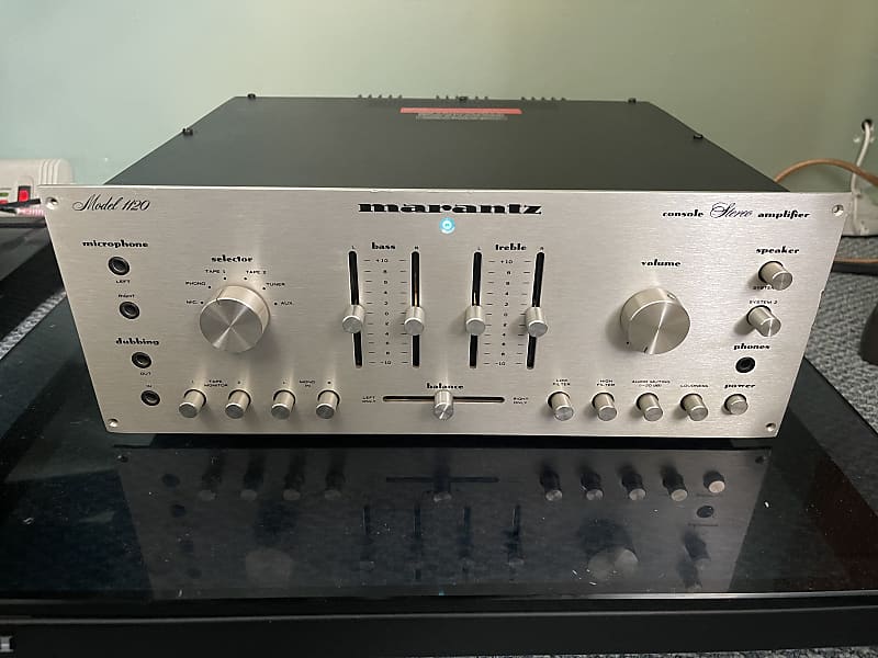 Vintage Marantz 1120 Integrated Stereo Amplifier ~FULLY | Reverb