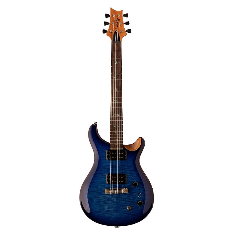 PRS - SE PAUL'S GUITAR FADED BLUE - Guitare électrique à double pan coupé modèle Paul’s signature image 1