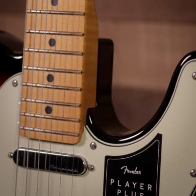Fender Player Plus Telecaster, Maple FB, 3 Color Sunburst, Deluxe Bag image 6
