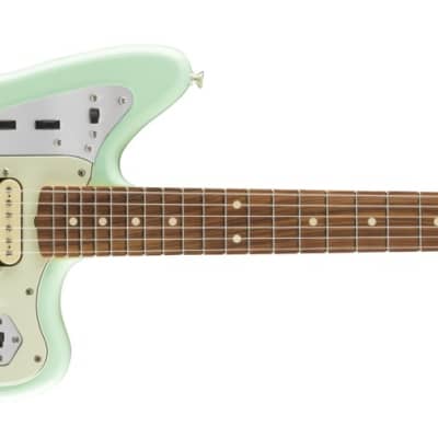 Fender Vintera '60s Jaguar Modified HH Electric Guitar, Surf Green w/ Gig Bag image 2