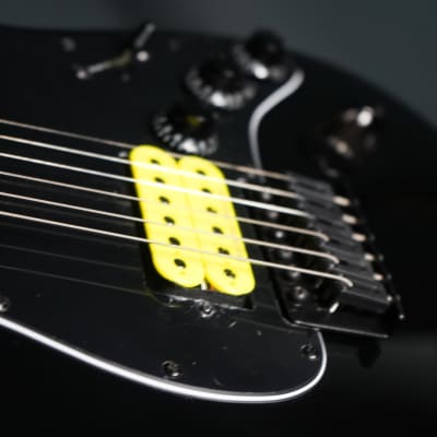 Eklein/Flaxwood Black Stratocaster Guitar image 4