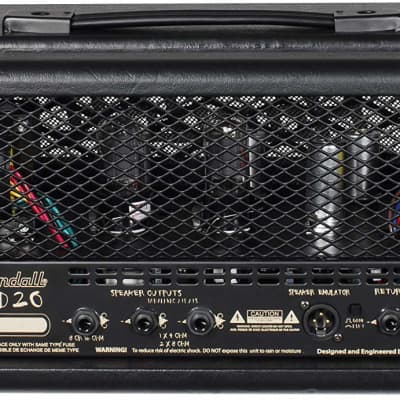 Randall RD20H Diavlo Series Guitar Head Amplifier image 5