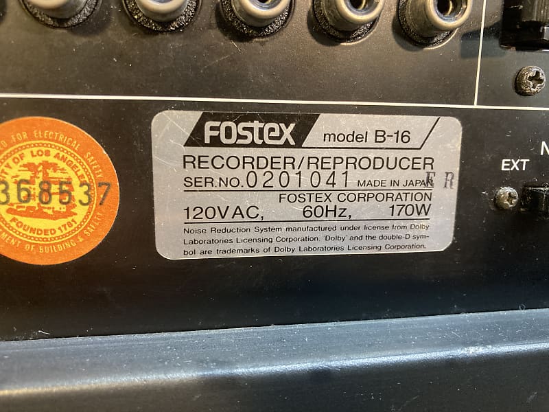 Proto-Schlock: Fostex Mixer/Reel-to-Reel VU meter fix