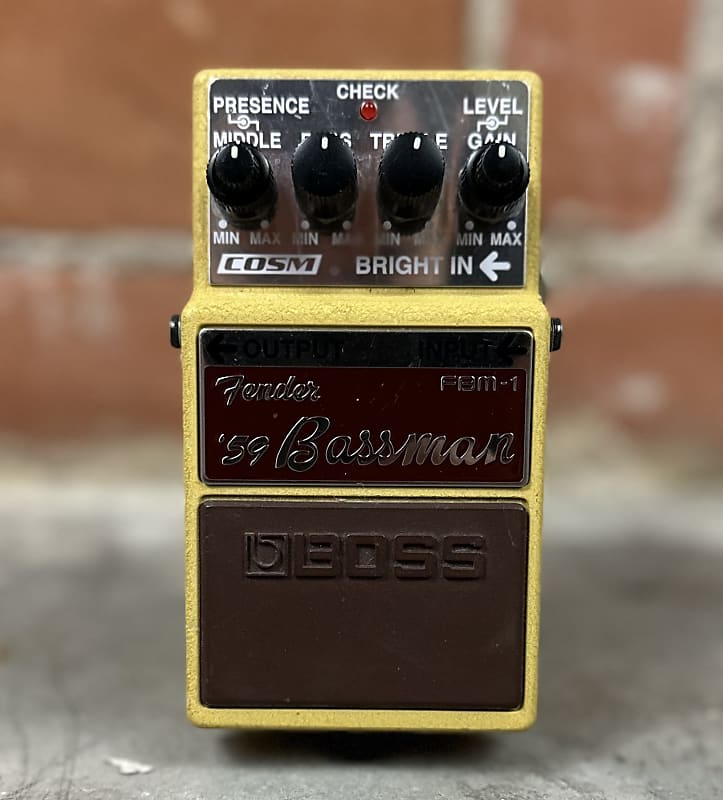 Boss FBM-1 Fender Bassman Overdrive Pedal | Reverb