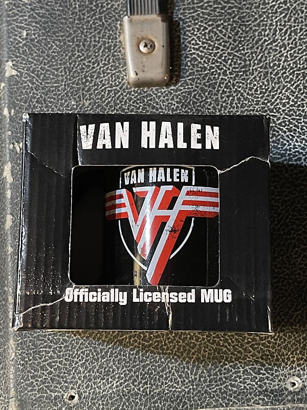 Van Halen Coffee Cup Black White Red | Reverb