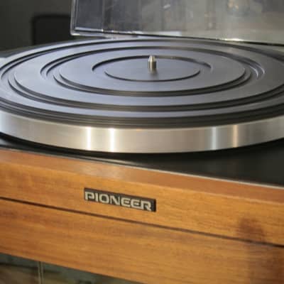Pioneer Model PL-A25 Turntable 1970s Vintage Record Player Classic Beauty image 1