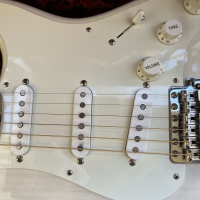 Fender American Original '50s Stratocaster with Maple Fretboard 2018 -2022 White Blonde image 7