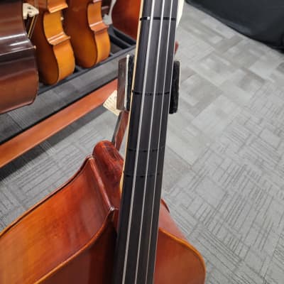 Alfredo 1/4 size Upright Bass DVAP100P 2017 image 7