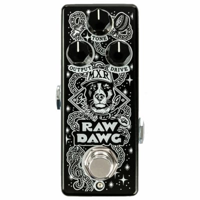 MXR EG74 Raw Dawg Overdrive Effects Pedal with Cables image 2