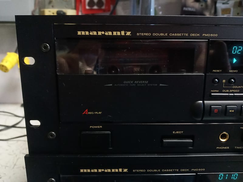 Marantz PMD500U Dual Capstan Dual Professional Cassette Tape Deck