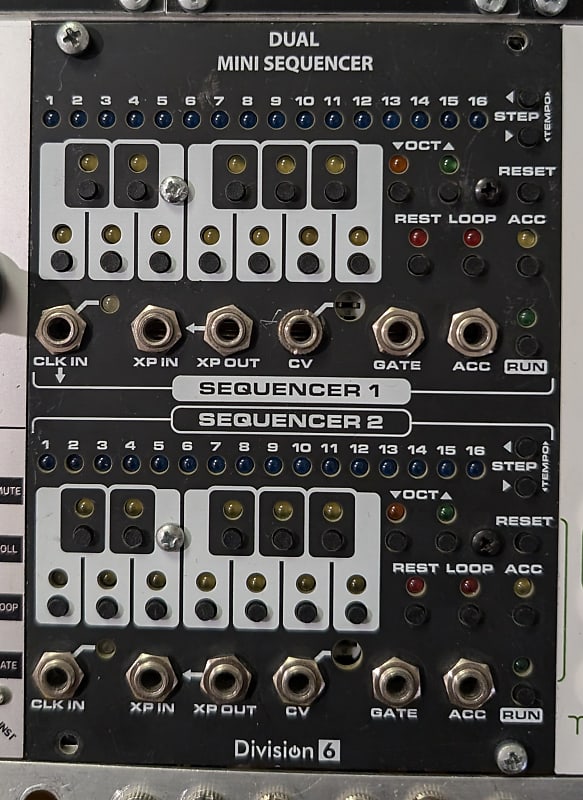 Division 6 Dual Mini Sequencer