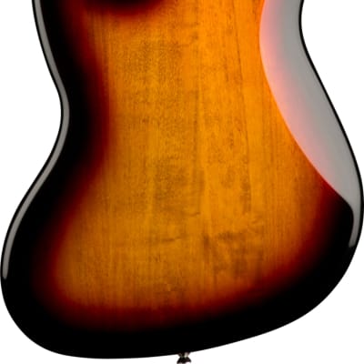 Squier Classic Vibe '60s Jazz Bass Fretless, Laurel FB, 3-Color Sunburst image 3