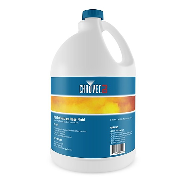 Chauvet HFG High Performance Water-Based Haze Fluid (1 Gallon) image 1