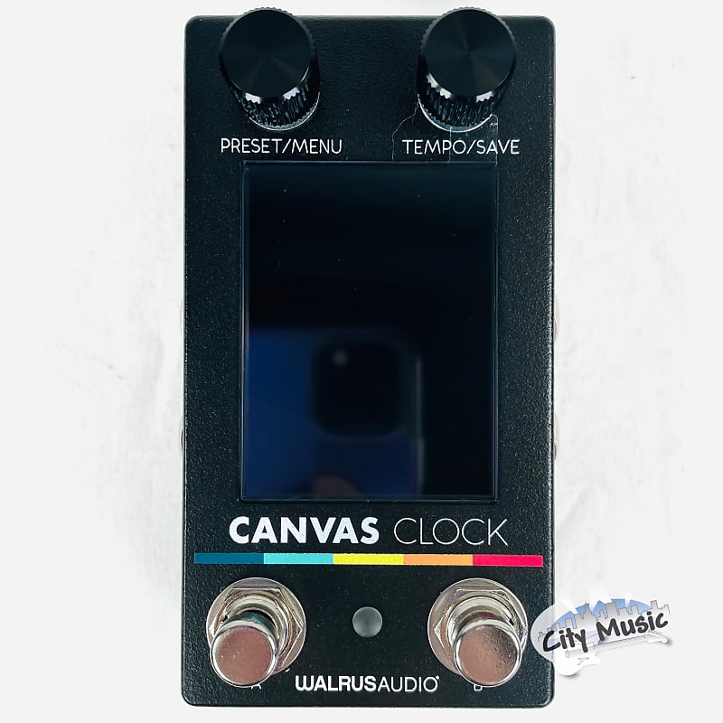 Walrus Audio Canvas Clock