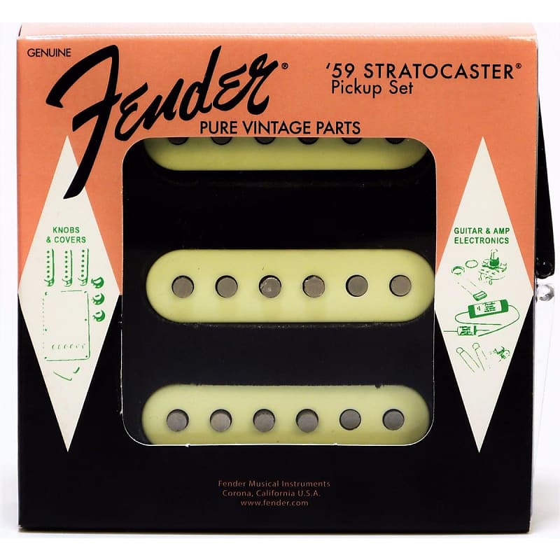 FENDER - Pure Vintage 59 Stratocaster PICKUP SET- 0992236000 image 1