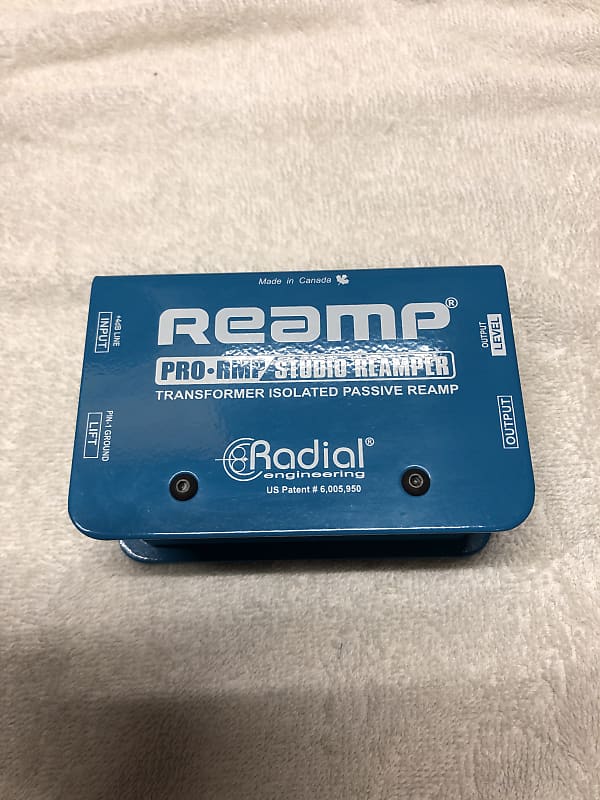 Radial Reamp Pro RMP | Reverb