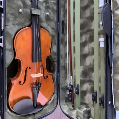 Violin - Contavalli Primo di Luigi 1974 w/ Bow and Case image 3